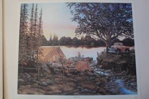 lot 47 image: 2000 Happy Hour Print By William A. S. Kreutz, About 21x17