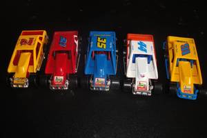 lot 178 image: 5-1992 Matchbox Collectible Die Cast 156 Scale Dirt Racers  5 X Money