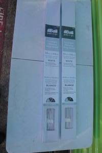 lot 119 image: 2-Bali, Grab n Go 1 White Light filtering Vinyl Window Blinds, 36x64 2 X Money