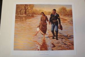 lot 153 image: Legacy of The Buffalo Soldiers Golden Moments Print By Robert Summers, Hand Signed, Limited Edition, 19 of 950, COA, About 26x22