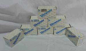 lot 4 image: 8 single pole dimmer switches
