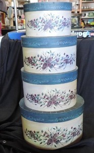 lot 88 image: Stacked boxes they have been glued so they do not come apart but they all open