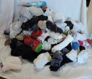 lot 101 image: Bag full of socks