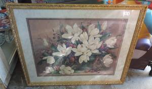 lot 112 image: Flower picture