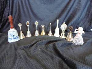 lot 125 image: Collection of bells