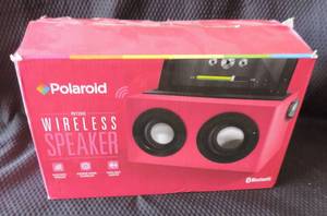 lot 199 image: Polaroid Bluetooth speaker