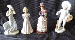 lot 202 image: Mixed lot of figures see picture