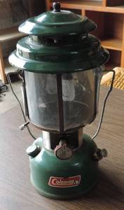 lot 227 image: Coleman lantern