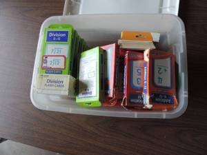 lot 244 image: Lot of flashcards