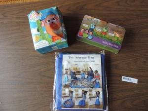 lot 263 image: Toy lot toy storage bag potato Head HobbyKids adventures