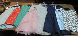 lot 326 image: Little girl dresses size 10 to 4t