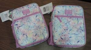 lot 336 image: To lunch bags with hard case inside with divider