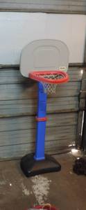 lot 356 image: Little tikes basketball hoop