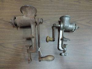 lot 365 image: i think they are meat grinders