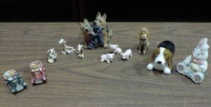 lot 379 image: Animal figures