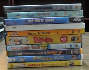lot 391 image: DVD lot