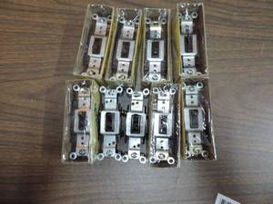 lot 402 image: 9single switch