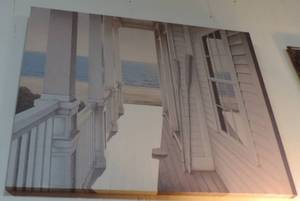 lot 412 image: Ocean front picture about 30 tall