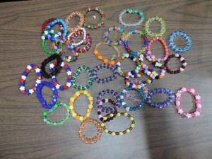 lot 439 image: Handmade kids bracelets