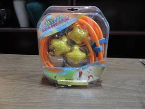 lot 447 image: Water sprinkler 12 foot wiggling water hose sprinkler