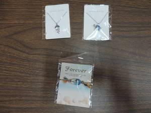 lot 460 image: Jellyfish necklace sea turtle necklace sea turtle friendship bracelet