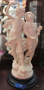 lot 93 image: AUGUSTE MOREAU Apollo and Daphne sculpture - Very Heavy