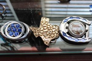 lot 88 image: Jewelry belt buckles