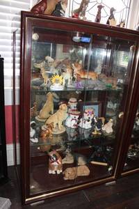 lot 151 image: Display cabinet only - 32x16x4ft. Tall PICK UP ON SECOND DAY