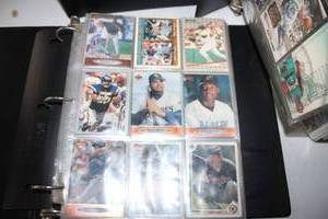 lot 389 image: Trading cards - 2 binders