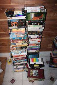 lot 116 image: VHS movie collection