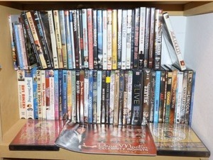 lot 379 image: DVDs and some VHS movies Dean Martin collectibles