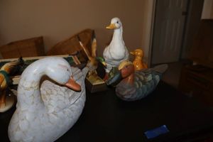 lot 331 image: Duck figurines