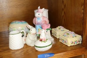 lot 396 image: Easter decorations