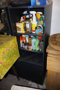 lot 532 image: Black storage unit only - SECOND DAY PICKUP