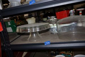 lot 646 image: Domed cake plate