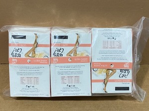 lot 89 image: Lot Of 12 New - Large Coffee Pantyhose - As Shown