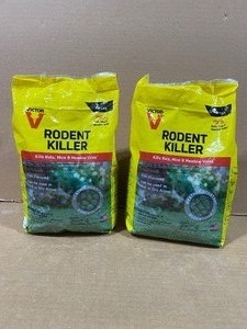lot 129 image: Lot Of 2 New - Victor Rodent Killer, 4lb. Bags (8 lbs. Total) - As Shown