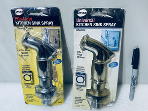 lot 163 image: Danco Kitchen Sink Sprays - In Condition & Colors As Shown