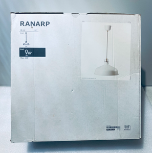 lot 172 image: New - IKEA RANARP 15 Off-White Pendant Light Lamp, 103.909.75 - As Shown - (READ)