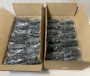 lot 180 image: Lot Of 24 New - Jade Hair Brushes - As Shown