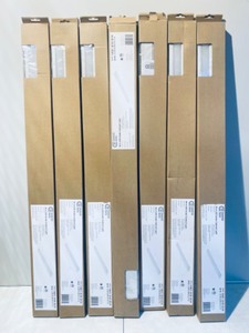 lot 222 image: Lot Of 7 New - Commercial Electric 36 LED Under Cabinet Lights, White Finish - As Shown