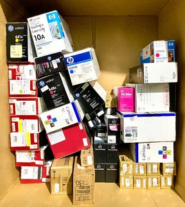 lot 298 image: Lot Of Approximately 43 - Mixed Condition Printer Toners - In Condition As Shown