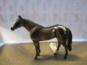 lot 37 image: PETER STONE Chip quarter horse stock Gray Appaloosa