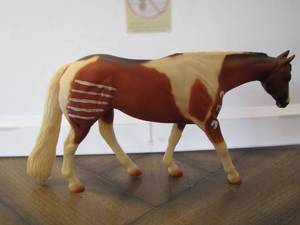 lot 69 image: Peter Stone Gawani Pony Boys Kola with native American symbols 1998 special run