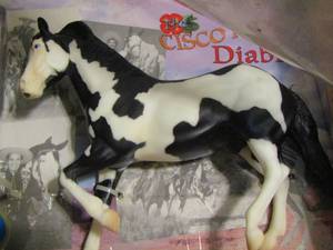 lot 151 image: Breyer no.1152 THE CISCO KIDS DIABLO in original box, box has damage