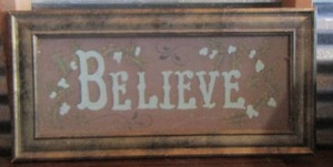 lot 38 image: wooden wall art
