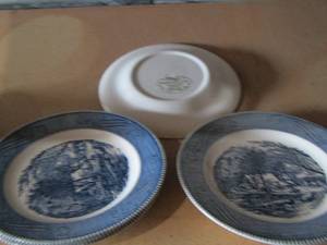 lot 79 image: Currie and ives dishes