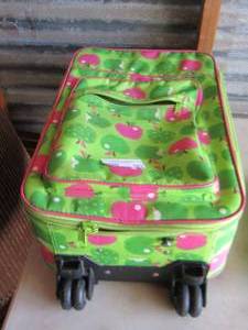 lot 161 image: apple suitcase on wheels