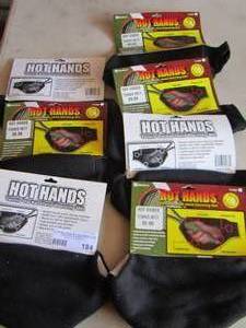 lot 184 image: hot hand tennis mitts new