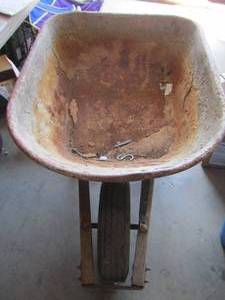 lot 187 image: wheelbarrow